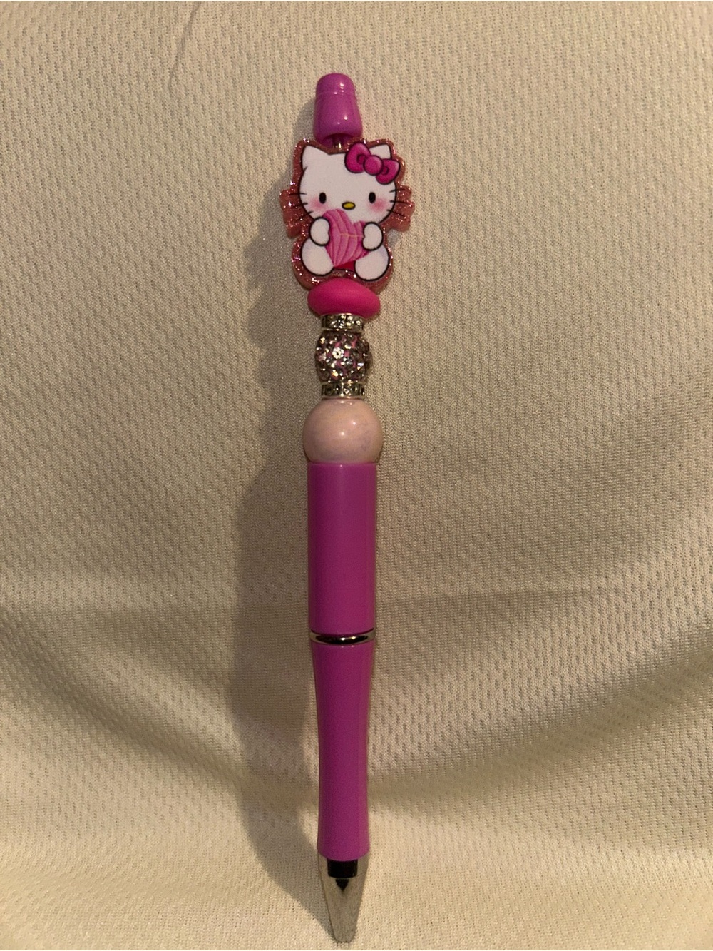 Hello Kitty beaded pen